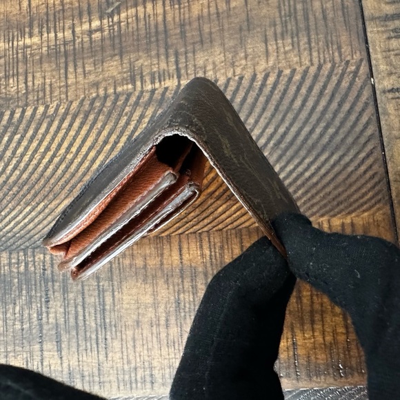 - Louis Vuitton Monogram Porte Monnaie Gousset Coin Purse wallet/ - Picture 9 of 17